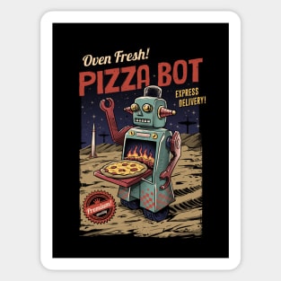 Pizza Bot Sticker